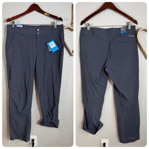 Columbia Womens Saturday Trail Stretch Pant India Ink Omnishield Water Resistant